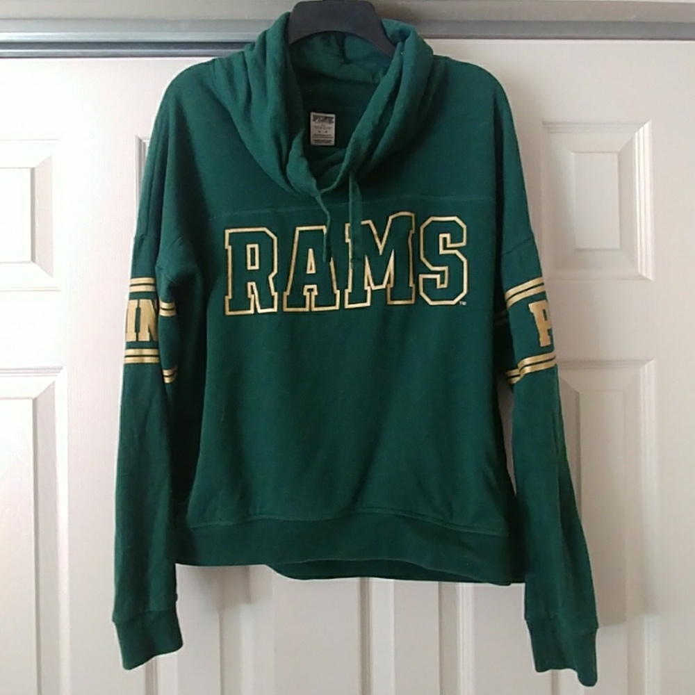 PINK Colorado State Cowl Neck